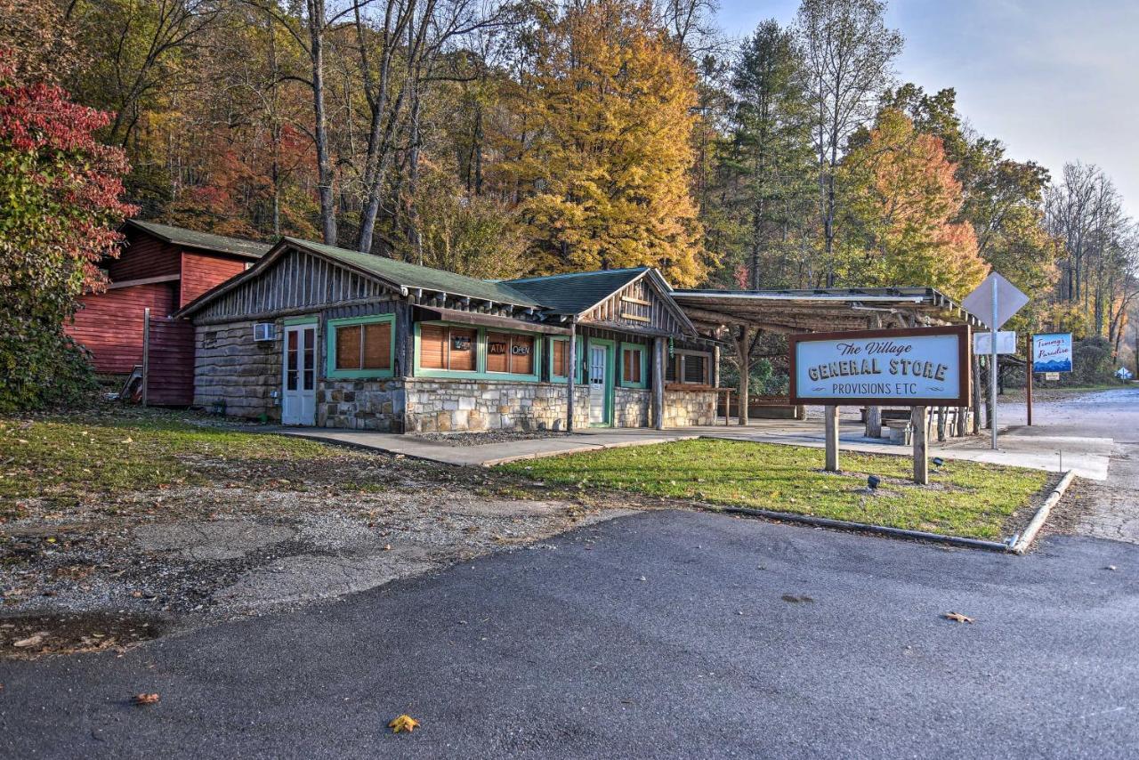 Cozy Cabin With Hot Tub And Smoky Mountain Views! Bryson City Exterior foto